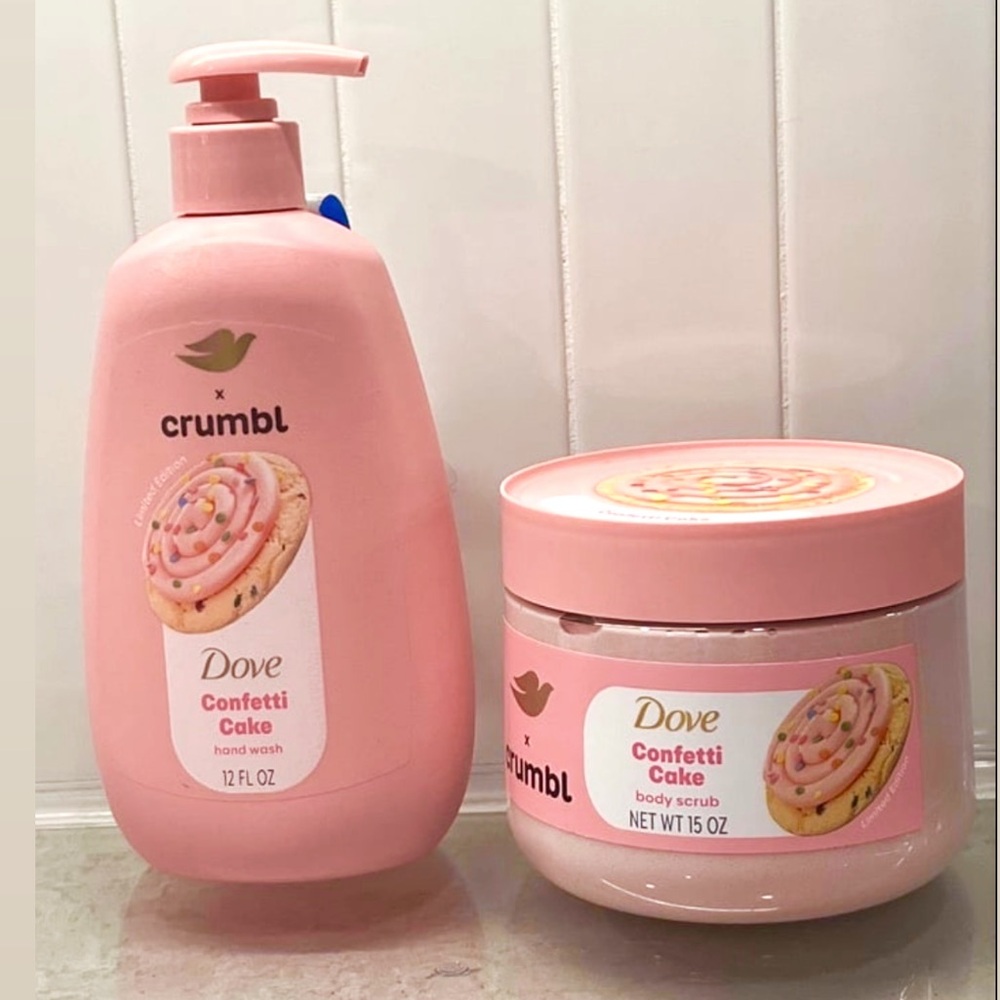 Dove x Crumbl Confetti 2pc